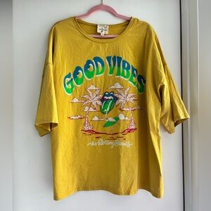 Yellow Graphic T-Shirt